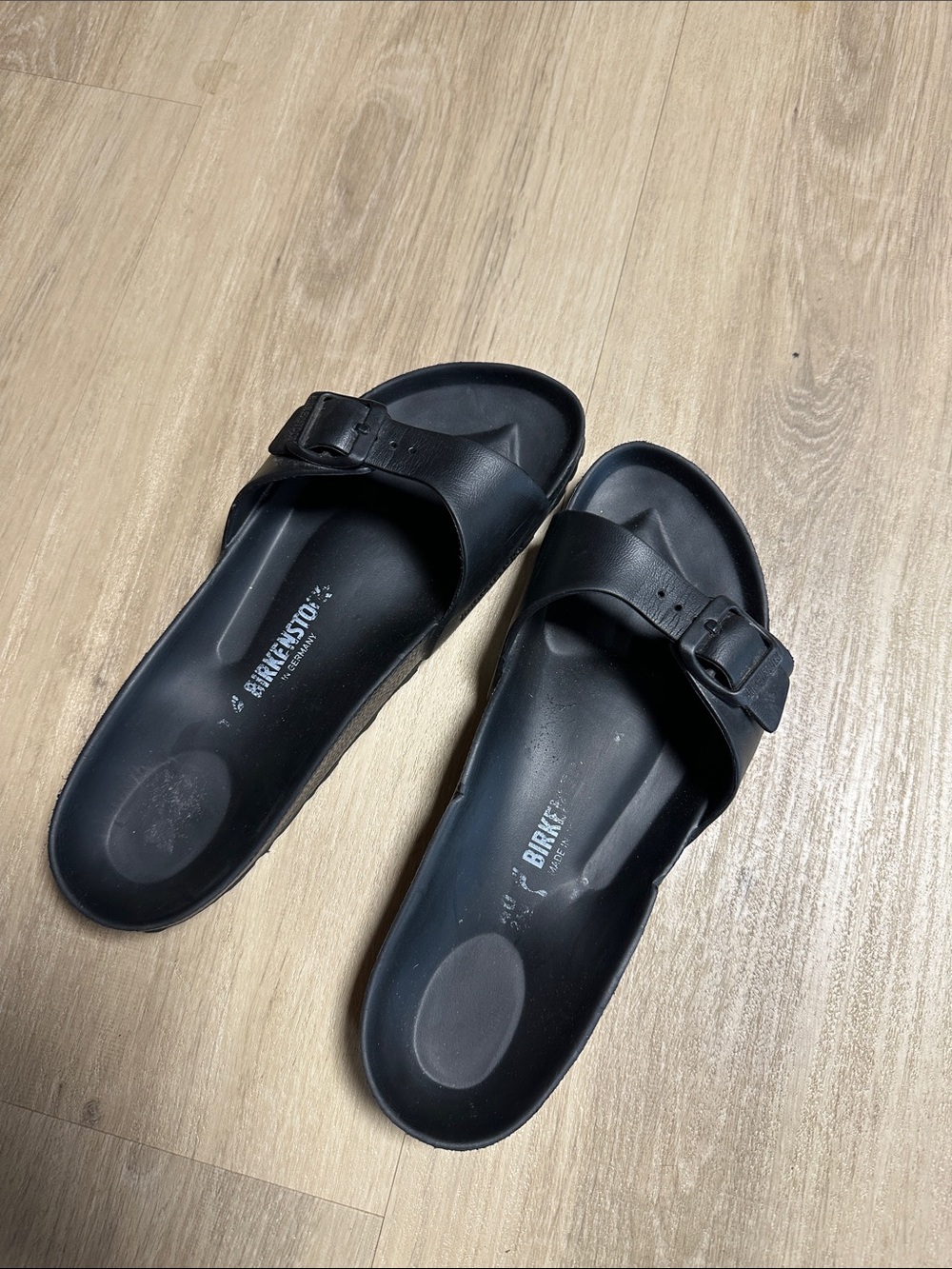 Birkenstock Madrid EVA Slide Sandals - Black